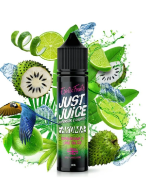 JUST JUICE EXOTIC FRUITS – GUANABANA & LIME ON ICE  20Ml